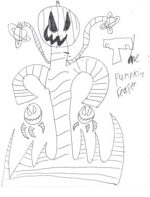 The Pumpkin Reaper!
the king of the under world!
Keywords: chris man drawings
