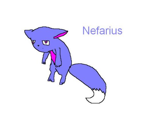 Nefarius
Nefarius is a powerful creature. He has to be kept drunk so he does not transform and he has only 1/4 of his full power. Even though that's still pretty powerful at least he won't try to destroy any continents. - Mew lover
Keywords: Nefarius