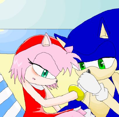 Sonamy beach
new sonamy. Yeah, I'm a sonamy fan. Sue me. no wait don't sue me. Im broke.
Keywords: Sonamy Sonic Amy