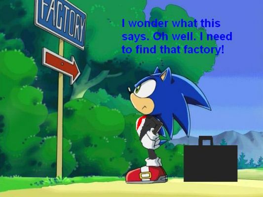 Sonic cant read...
-_-.....

