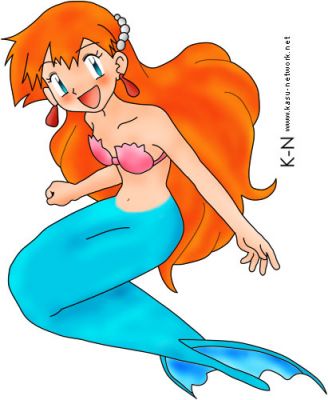Misty as a Mermaid
Remember that one time on Pokemon when misty was at some kinda water show and she was the mermaid? I sure do... back in da good ol' days....


