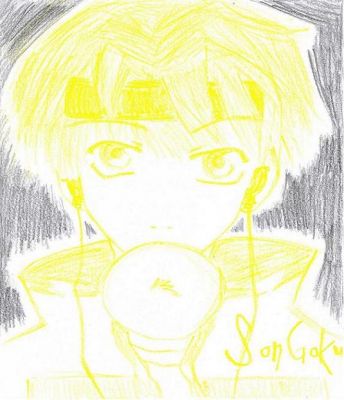 Son Goku
I drew meh fave charac. from Saiyuki... Goku! ^^
