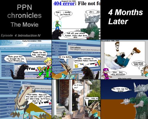 PPN Chronicles the Movie episode 4
2006, the 404
2006, Boltia
2006, The Vore Age
Keywords: PPN Chronicles