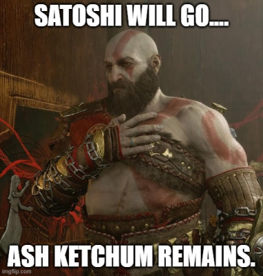 Satoshi Will Go.... Ash Ketchum Remains.
https://www.deviantart.com/kasaibou/art/Satoshi-Will-Go-Ash-Ketchum-Remains-955404617
Keywords: anipoke ThankYouAshAndPikachu GodofWarRagnarok Ragnarok Kratos God of War Ash Ketchum Pikachu Anime Pokemon Satoshi