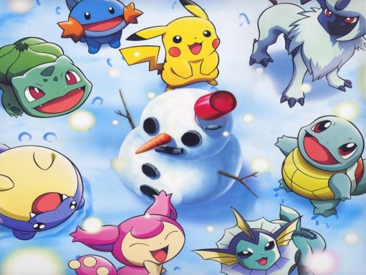 Pokemon Winter Fun
Keywords: Pokemon