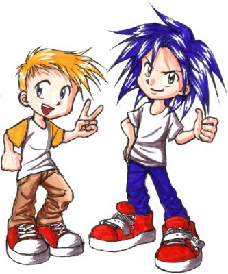 sonic and tails (human)
-wdg
