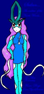 Suicune Anthro
The clothes on this one wasnt very good, but this is my first attempt to draw and anthro.
Keywords: Suicune Anthro