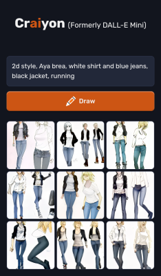 craiyon_230305_2d_style__Aya_brea__white_shirt_and_blue_jeans__black_jacket__running_.png