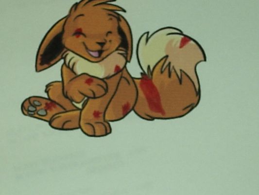 My Eevee after an accedent......
For HOC....... I was boared......and the fact that I wanted to see what it would look like.......
