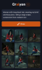 craiyon_061855_Woman_with_long_black_hair__wearing_red_shirt_and_blue_jeans__riding_a_large_snake__s~0.png