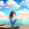 craiyon_124557_Anime_style_artistic_pixiv_photoshop_Clouds_Day_Time_Leisure_Nature_Person_Relaxation.png