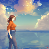 craiyon_125454_Anime_style_artistic_pixiv_photoshop_Clouds_Day_Time_Leisure_Nature_Person_Relaxation.png