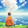 craiyon_125459_Anime_style_artistic_pixiv_photoshop_Clouds_Day_Time_Leisure_Nature_Person_Relaxation.png