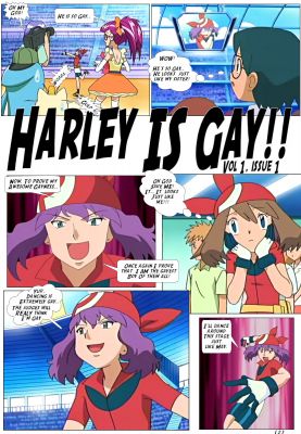Harley IS Gay pg 02
Page 2 of the comic
Keywords: manga comic anime Harley