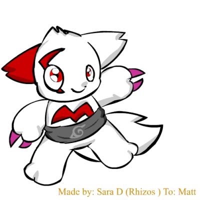 matts zangoose
this pic is given by me to my pal here naruto (matt) and more coming pal ,,,,
