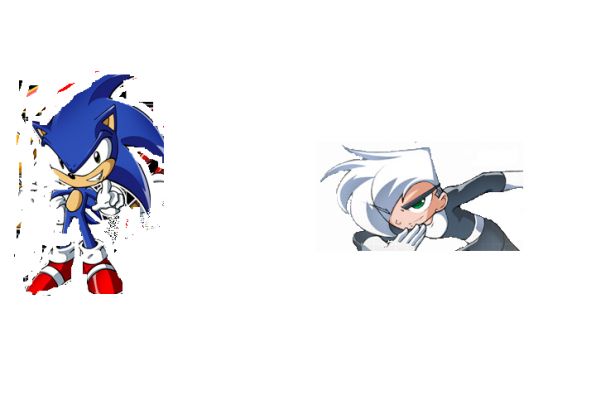 my two favorite heros sonic and danny phantom in powerpuff x syle
the two of them rock they are so cool and if your hearing this bleedman i wanna be in powerpuff x please.

