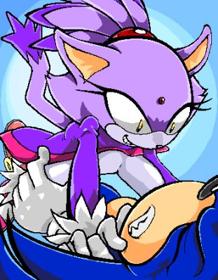Sonic VS Blaze
Sonic VS Blaze. Drawn by Mana from teamartail.com 
 HEAVILY EDITED. 
Keywords: sonic vs blaze hedgehog cat new mana
