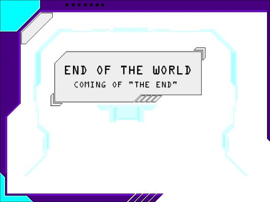 end of the world frame
