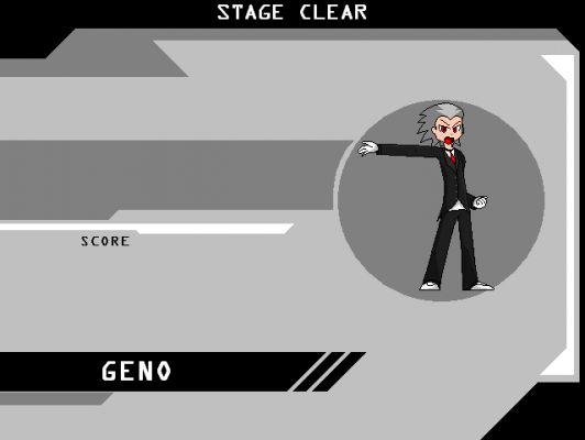 stage clear geno
lol yes i know he looks stupid...ignore that
