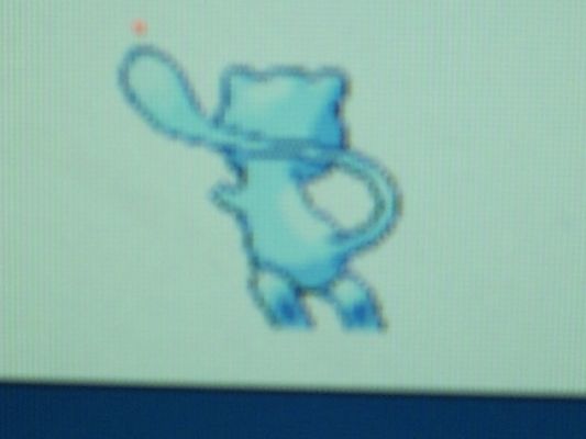 Shiny Mew From Behind
