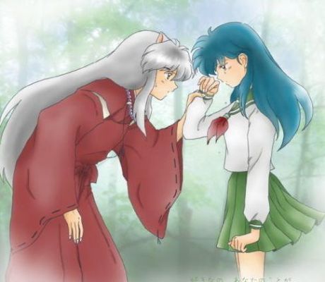 Are You Crying?
Idk, I'm looking at Inuyasha and Kagome Pictures
