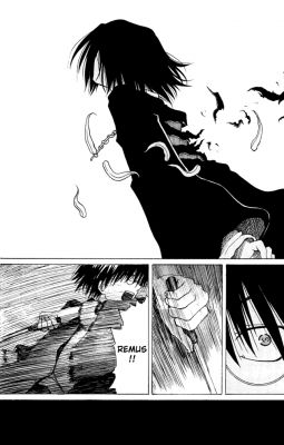 Who got killed?
another scan from Cry for the Moon. Its an All out Battle!
Keywords: Harry Potter Doujinshi