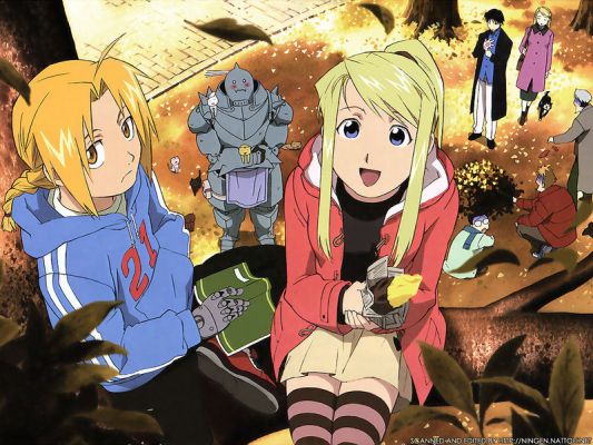 Edward and Winry.... I like this one...
