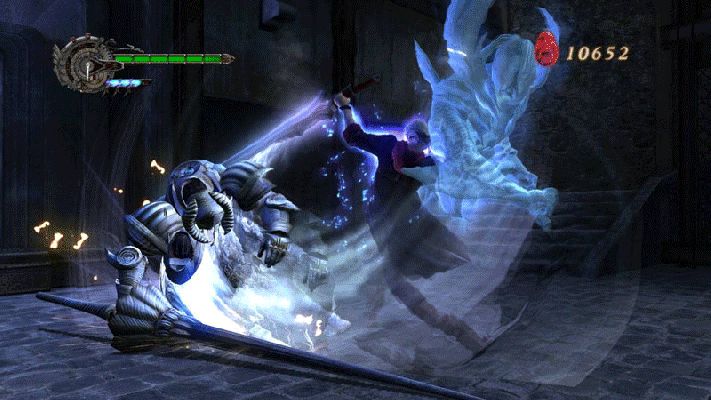 DMC4 P3NAGE
This isn't me playing I don't have a hyper cam. But still this is Nero unleashing his Devil Bringer Devil Trigger on one of the Amored Demonic Solidiers. Friggin Awesome......
Keywords: DMC4 P3NAGE