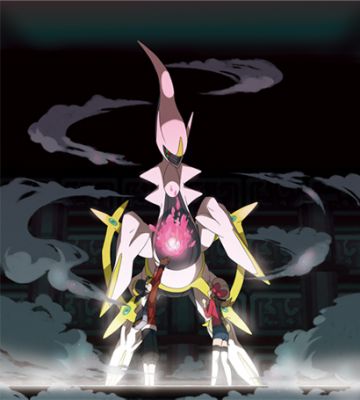 Arceus creating in HeartGold and SoulSilver
Keywords: HeartGold and SoulSilver