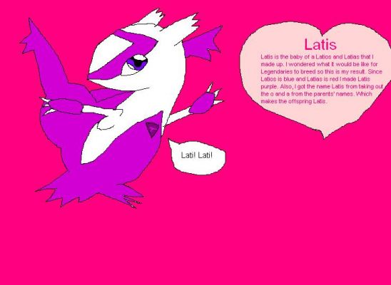 Latis
Offspring of Latios and Latias
Keywords:  Latis the Offspring