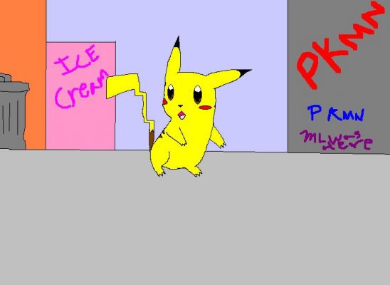 Pikachu in the City
Find yer way home Pika! ( my pikachu is named Pika on yellow) - Mew Lover
Keywords: Pikachu