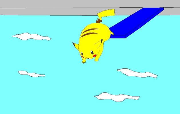 Pikapool
Pikachu is diving!-Mew Lover
Keywords: Pikachu