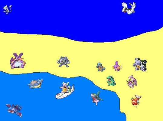 Pokemon Beach
A pokemon beach party-NARUTO
Keywords: pokemon sprites