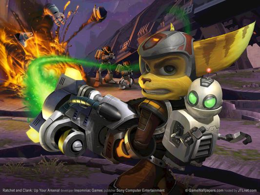 Ratchet and Clank
This is also a cool piture of Ratchet and Clank.
