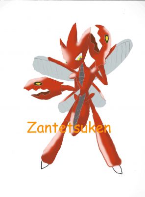 Zantetsuken
it's my scizor!
made it from scratch -Seth-
