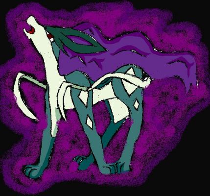 Shadow Suicune
I was inspired with Pokemon Colosseum once again, so I drew a shadow Suicune.
Keywords: Shadow Suicune