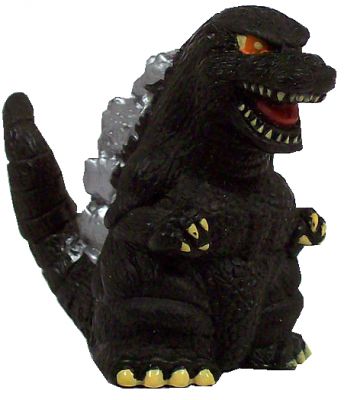 Shin-Goji
The Bootlegger. Shin-Goji founded Neo-Monster Island on August 11th, 2000. From his lair of bootleg vinyl and molested theater exclusives, he has waged a one-man war against the world of Godzilla Fandom and web comics in general.
Keywords: Twisted Kaiju Theater Shin Goji