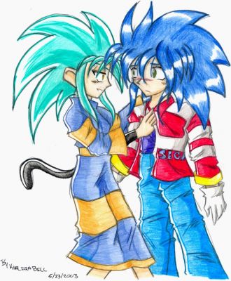 sonic and ryoko
