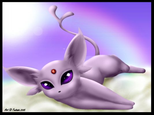 In Heaven
This is my spirit form and I forgot to add a few details about this art work hehe hope u like the other art work I made of the other evolutions of Eevee  ^-^ -cris
