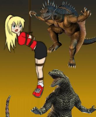 Earth Defenders to the Rescue
Varan will cut down Rara then Godzilla will catch and untie her.
Keywords: Earth Defenders Godzilla Varan Rara