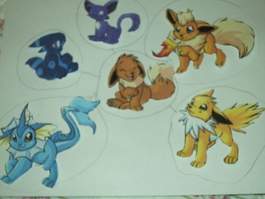 My Eevee family pokemon friends!
Pick the one you want!I'm Eevee.....
