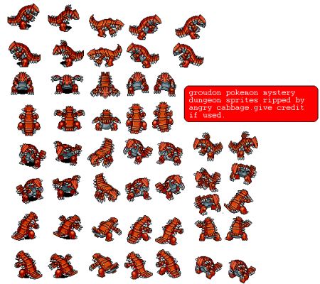 Groudon Sprites
mystery dungeon
