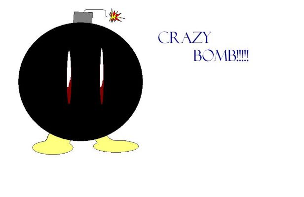 BOMB!!!
this is one of the little monsters that come out in super mario!-twilight shadow
