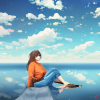 craiyon_125504_Anime_style_artistic_pixiv_photoshop_Clouds_Day_Time_Leisure_Nature_Person_Relaxation.png