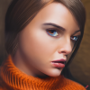 craiyon_134307_Perfect_close_up_of_a_stunningly_beautiful_woman_with_brown_hair__orange_sweater__Hyp.png