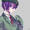 craiyon_145330_anime_style_upper_body_depiction_of_an_18_years_old_boy__dark_green_beret__purple_bla.png